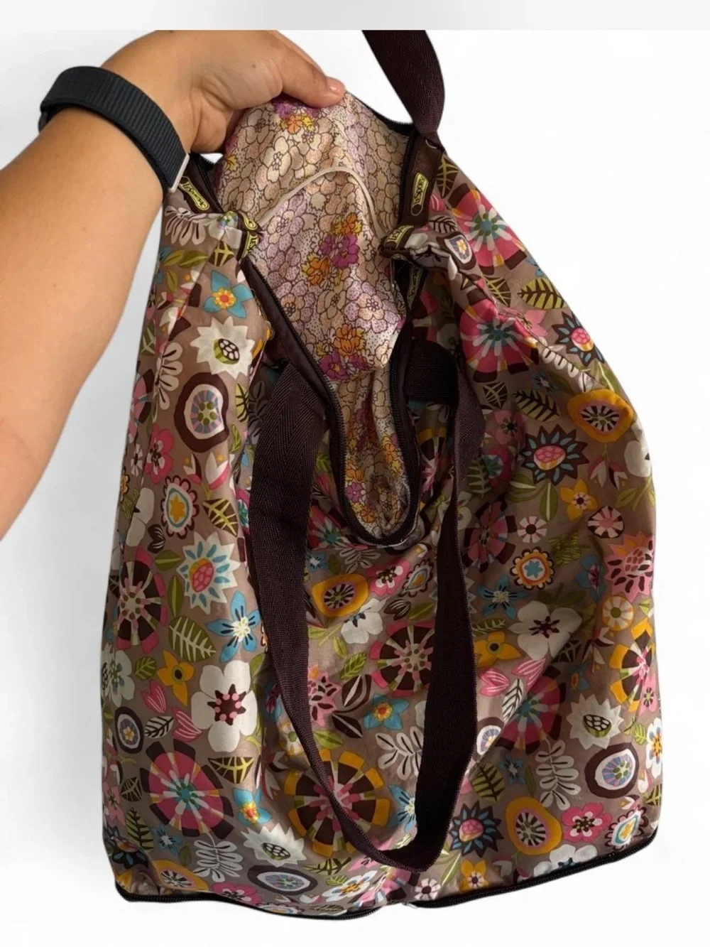 Tokidoki LeSportsac Floral Tote Bag